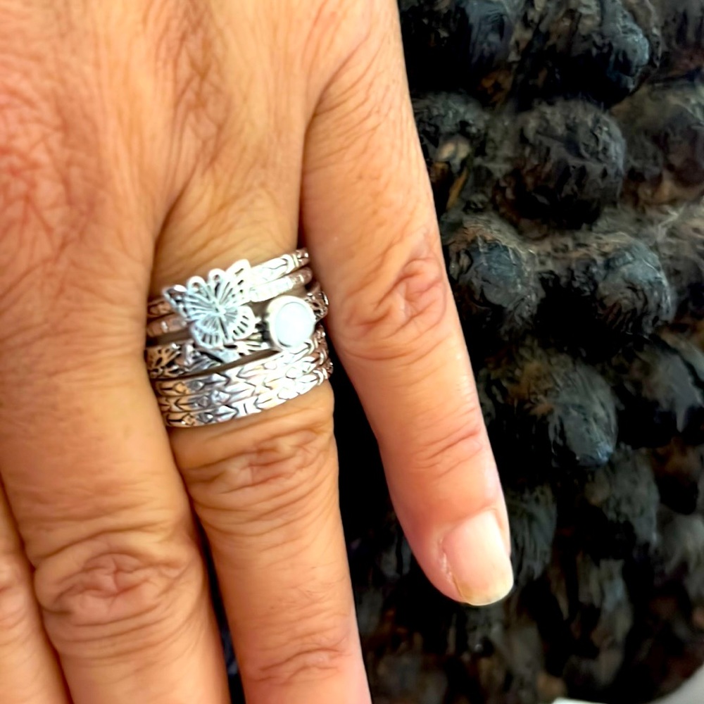Size 10 six separate rings